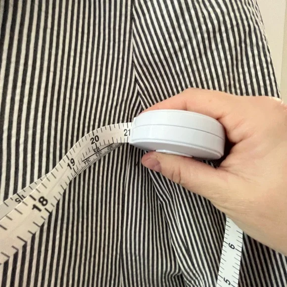 LOFT Black and White Striped Blazer NWT - Picture 9 of 9